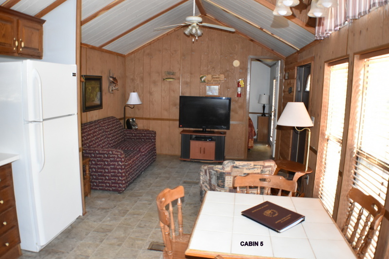 CABIN 5 INSIDE VIEW