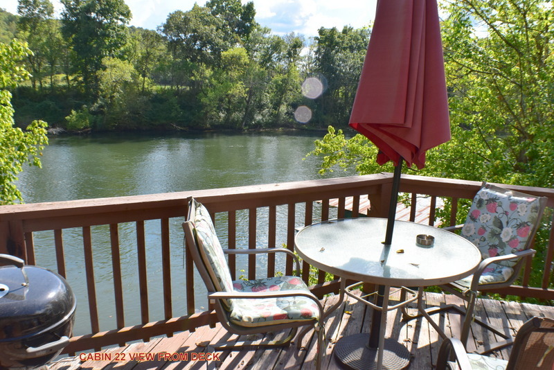 CABIN 22 DECK VIEW