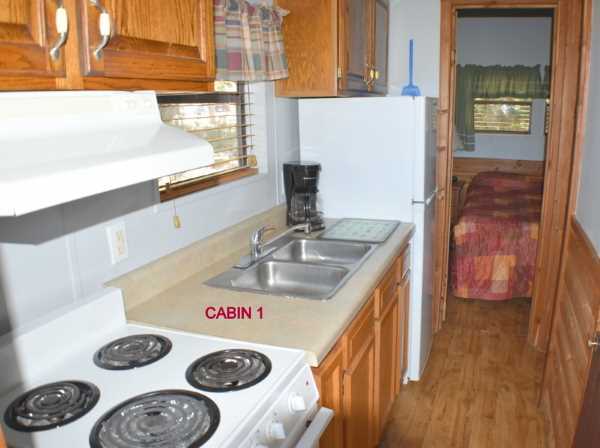 Cabin 1 Kitchen