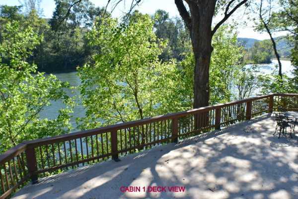 Cabin 1 View of the River